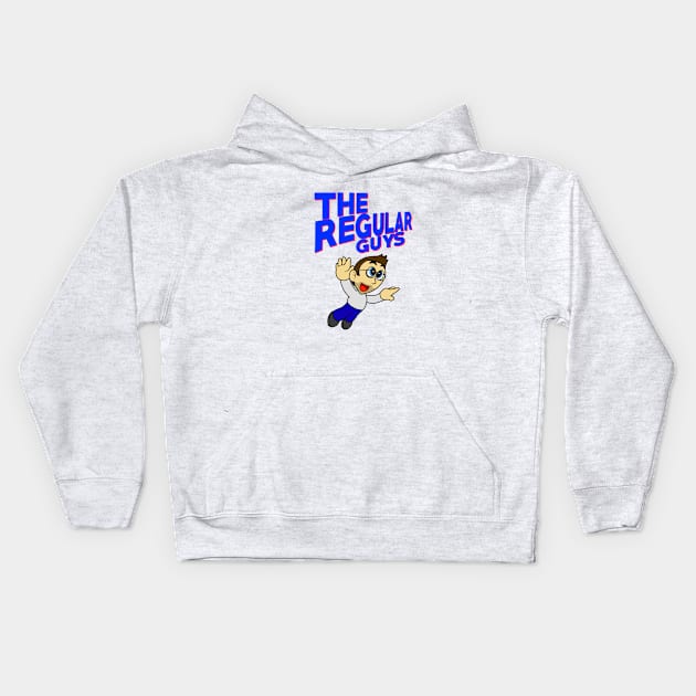 The Regular Guys Kids Hoodie by mikeinthehouse